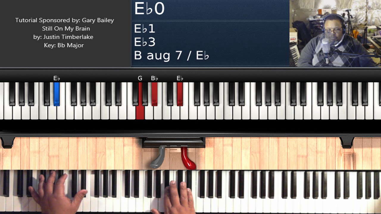 Still On My Brain (by Justin Timberlake) - Piano COVER for Tutorial