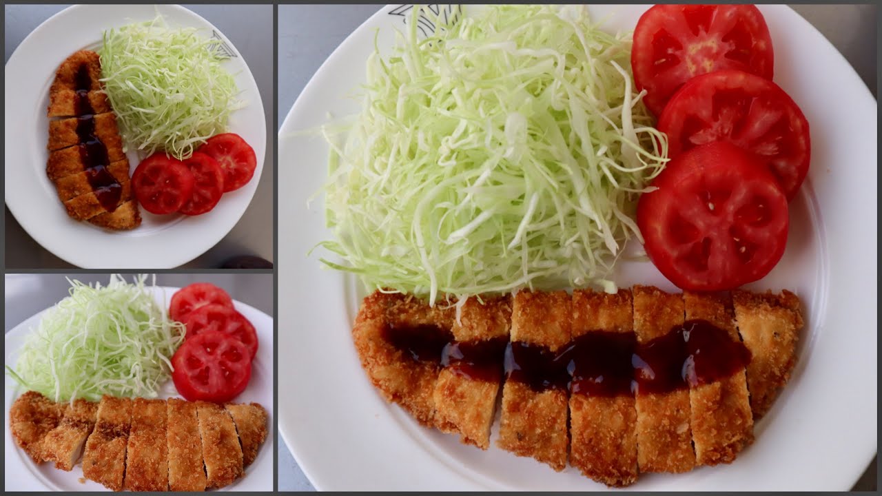 chicken Katsu recipe | Homemade chicken Katsu(とんかつ鶏/Crispy chicken katsu