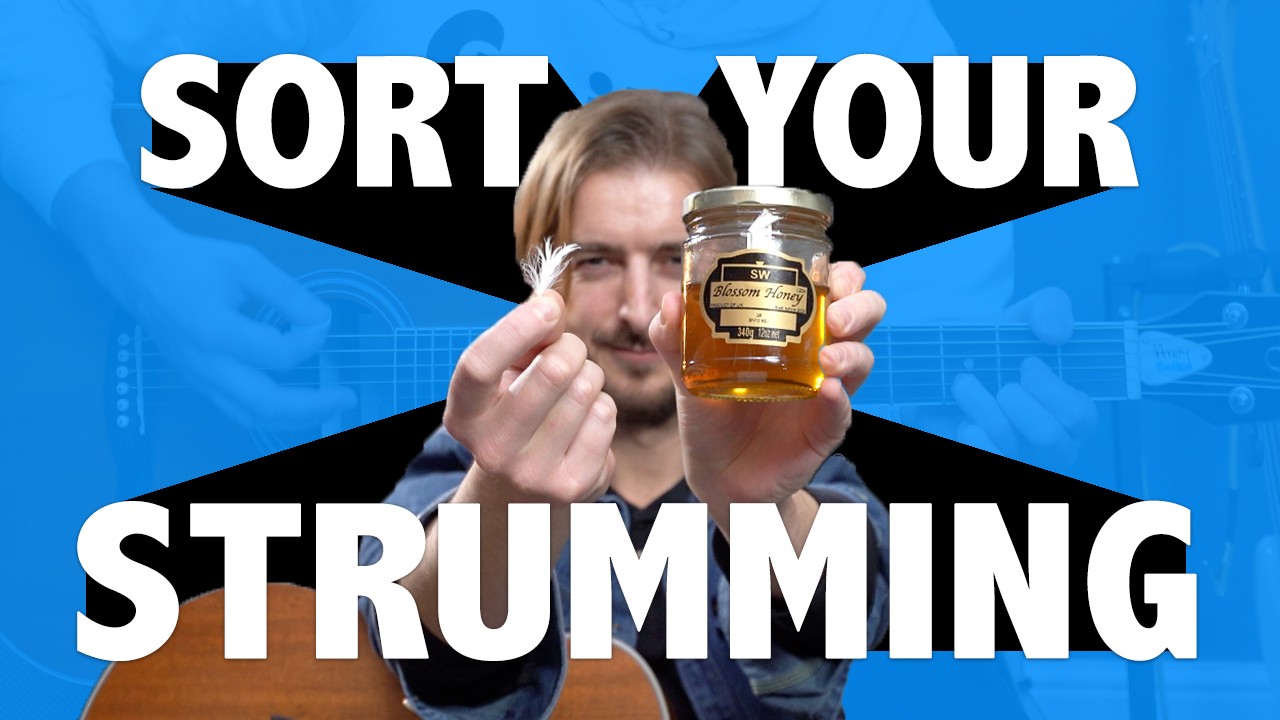 Sort your STRUMMING... with Honey and a Feather?? (cool trick that works)