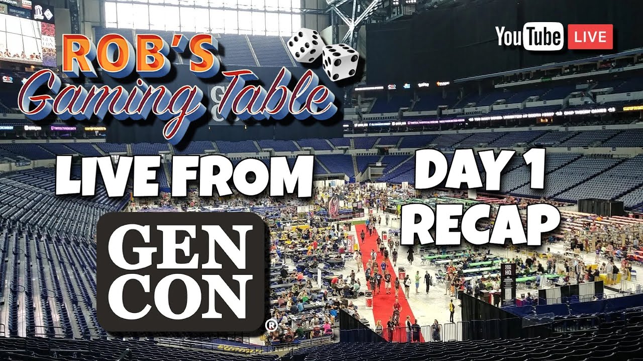 Live from Gen Con 2023 (Day 1 Recap)