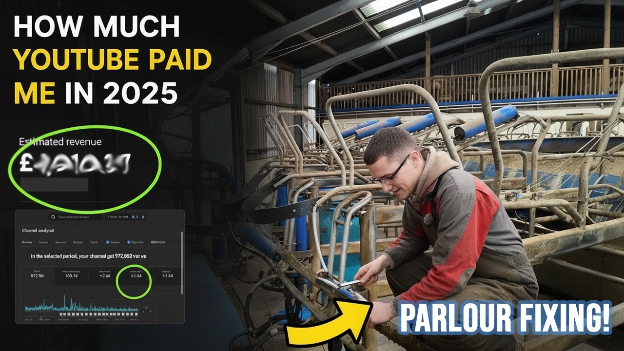 How Much YouTube Paid Me In 2025! | Fixing The Rotary!