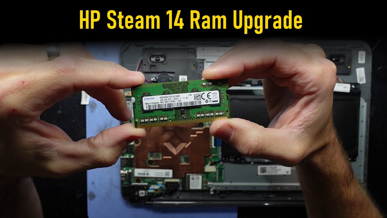 Обновление оперативной памяти HP Stream 14 (бессмысленное обновление...)