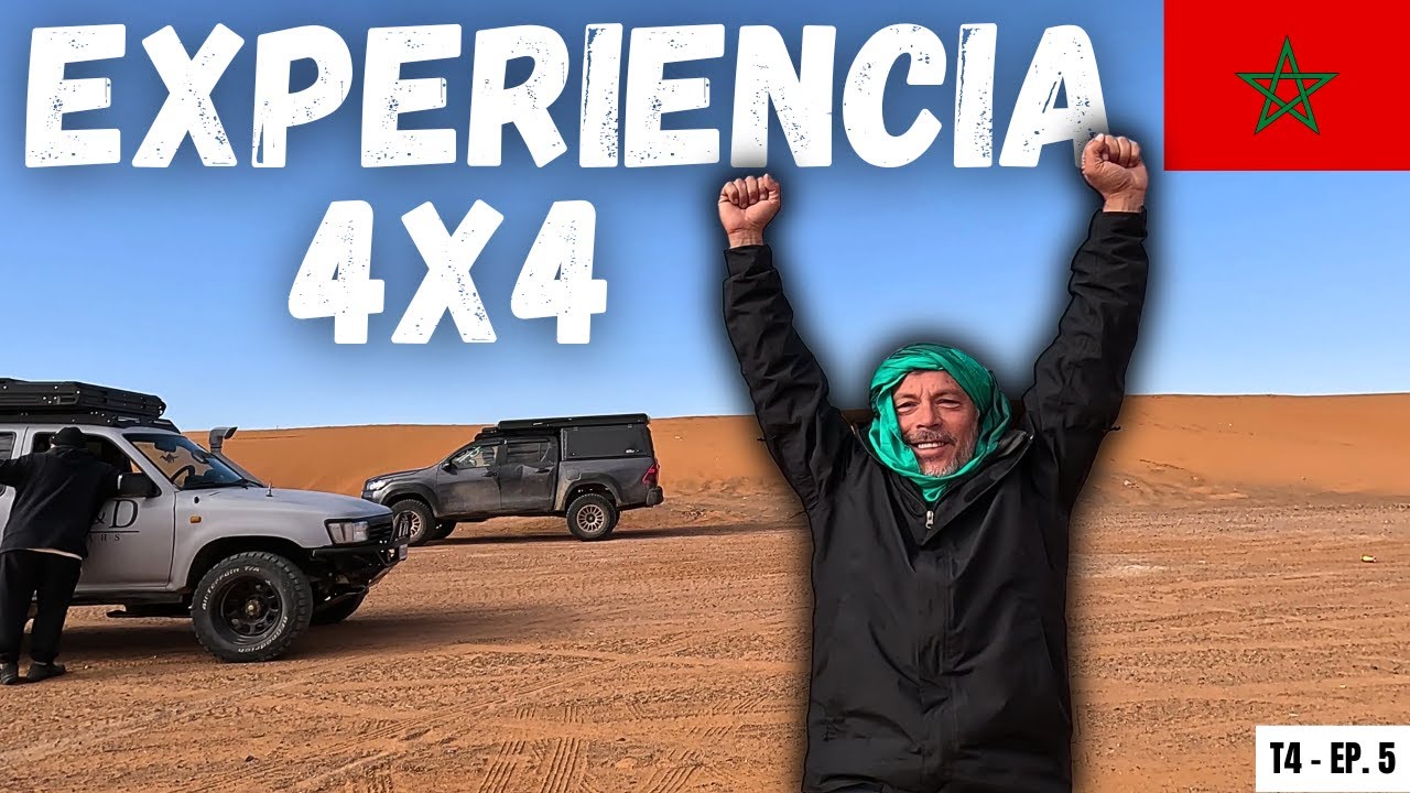 👉 Primera vez en 4x4 por las dunas de Merzouga… y acaba mal 😅 | Desierto de Marruecos (T4 E5)