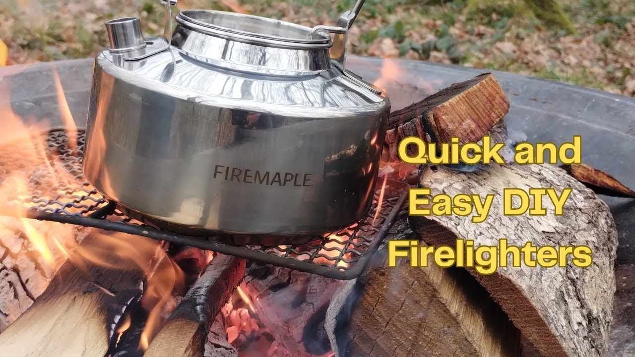 Forest School Quick Tip - Recycled Oil Firelighters