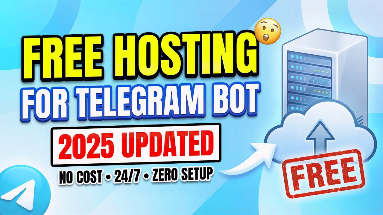 🔥 Free Hosting for Telegram Bot | Permanent & Fast Deployment | Privates Bots