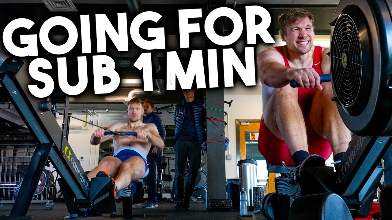 Max Watts, 250m and 1k MAX | Rowing Machine Power Test ft. Big Phil