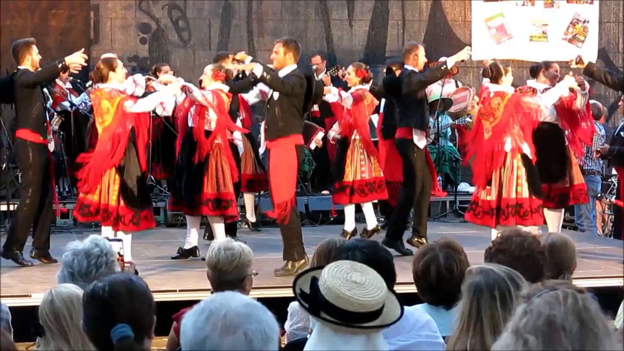 Coros y Danzas La Encina de Olivenza en Santa Cruz de Tenerife, Julio 2017