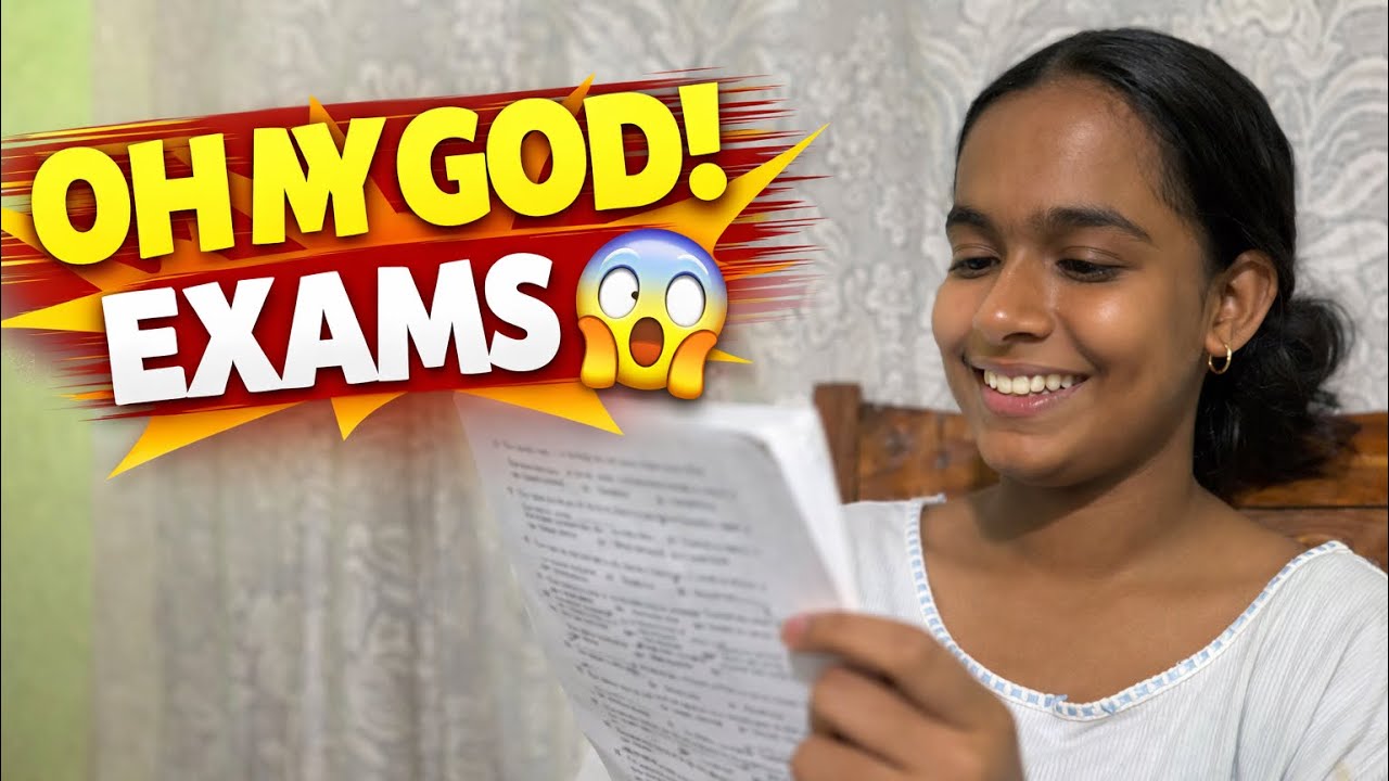 Oh My God! Its Sashas Final Exams😩😩