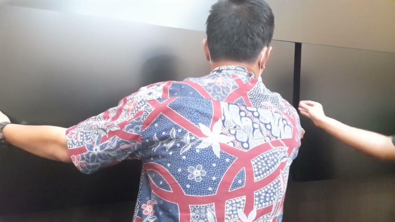 Cara Geser/Pasang Briket Video Wall Samsung 55 Inch