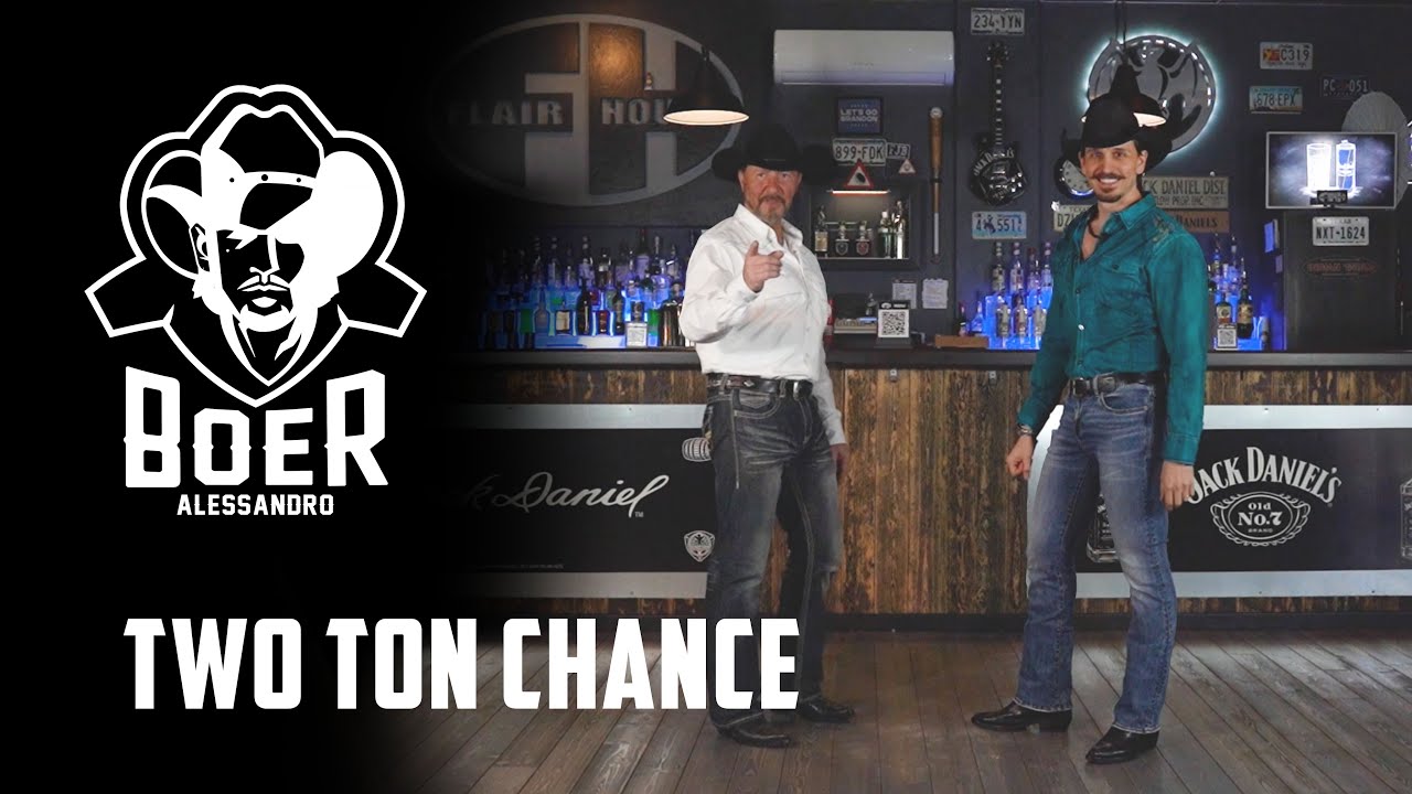 Two Ton Chance | Official Line Dance Tutorial by Alessandro Boer