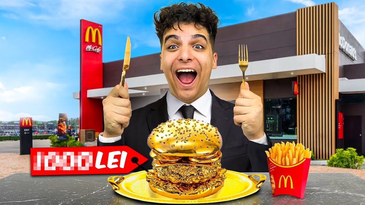 &Icirc;ncerc Cel Mai SCUMP Produs De La Fiecare Fast Food 💸