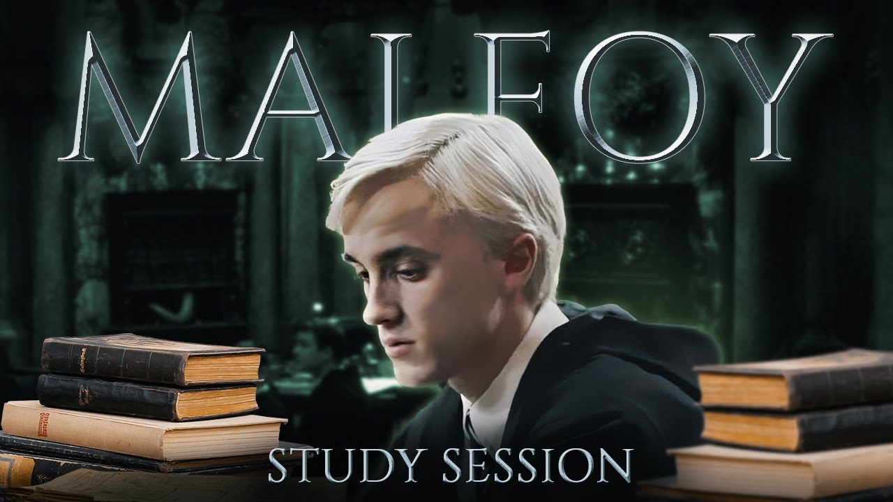 Study Session 🐍 Draco Malfoy [ASMR Harry Potter Ambience] 