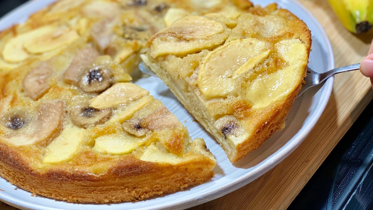 L&rsquo;IRR&Eacute;SISTIBLE G&Acirc;TEAU MOELLEUX AUX FRUITS ULTRA FONDANT🍎🍌Tr&egrave;s facile. Deli Cuisine