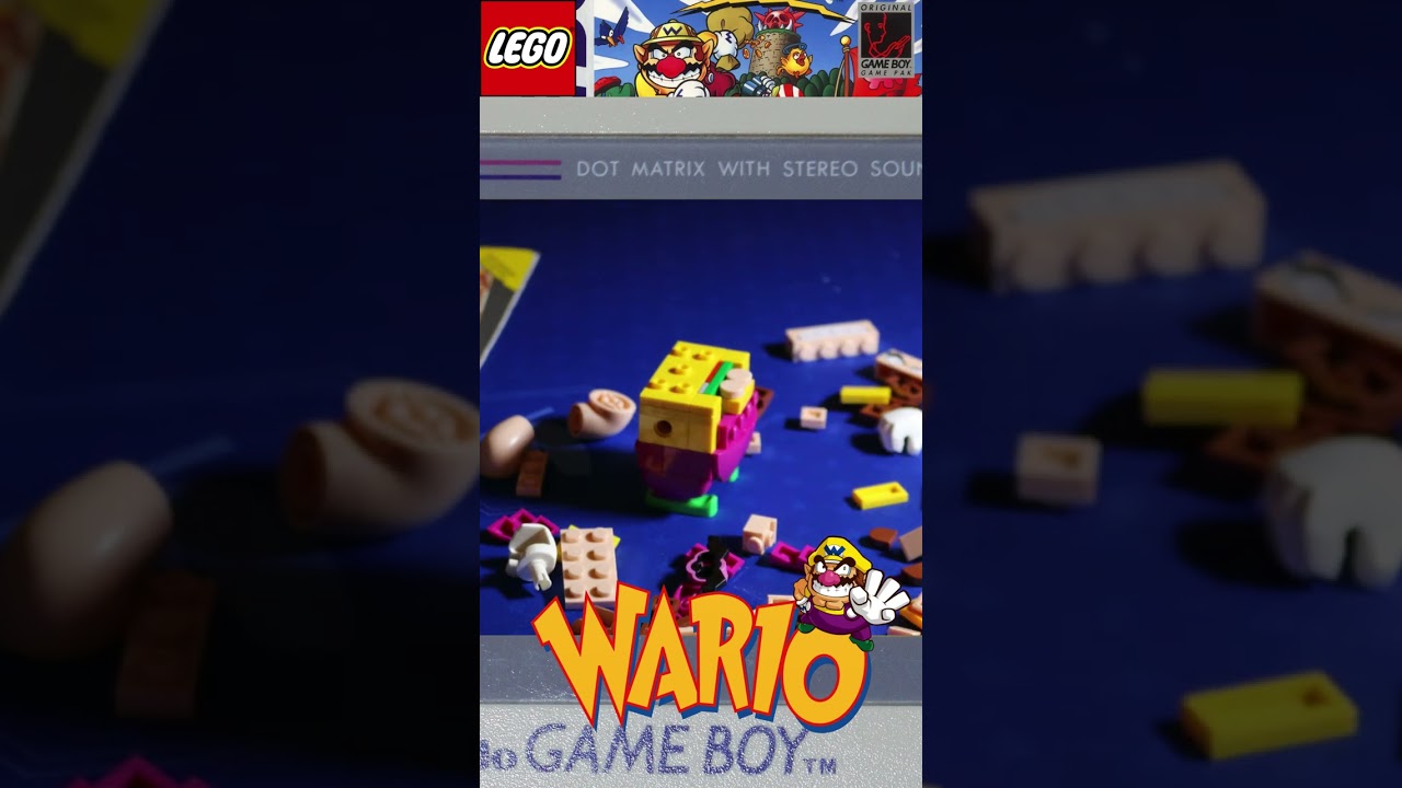 LEGO Wario 72038 - building Wario