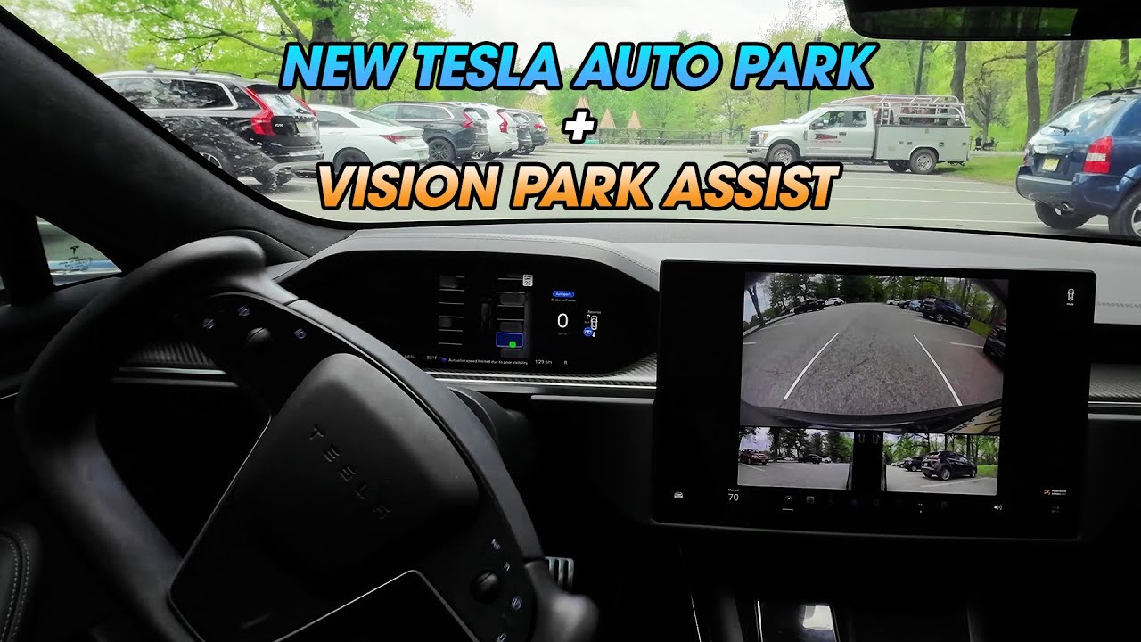New Tesla Autopark & Vision Park Assist (Hardware 3)