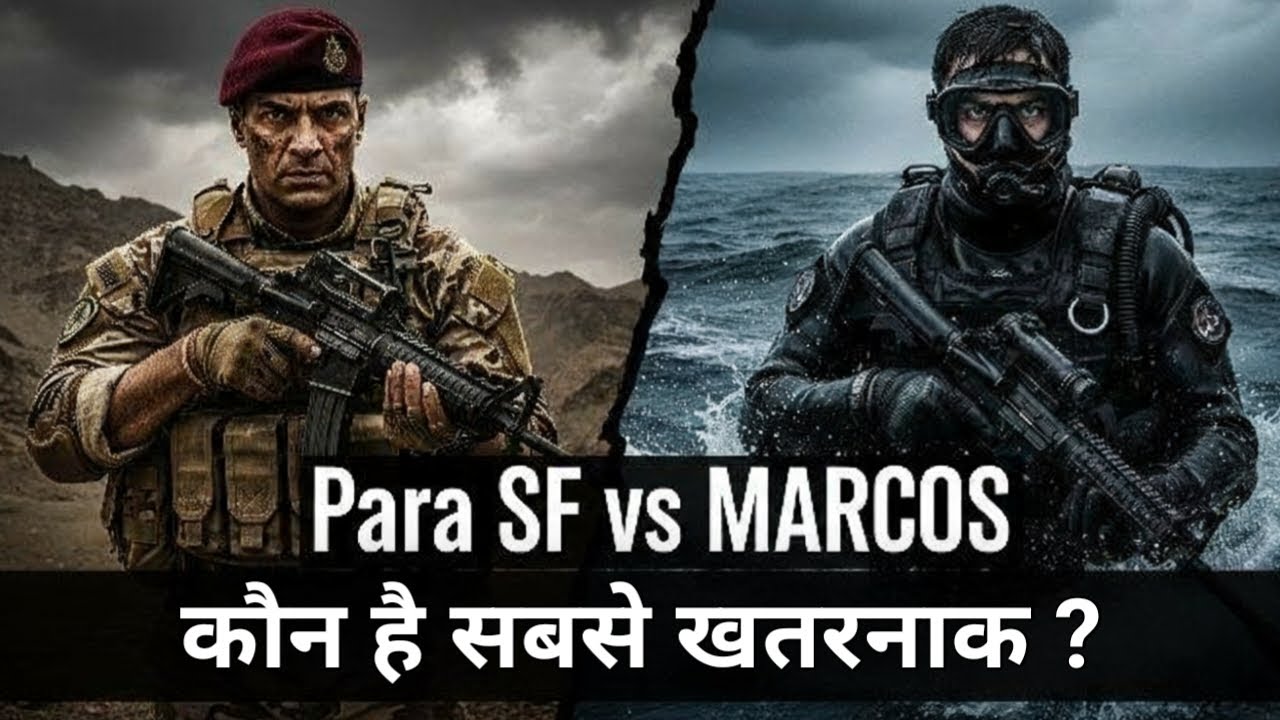 Para SF vs MARCOS: कौन है हिंदुस्तान की Best Special Force? | Ultimate Comparison 🇮🇳