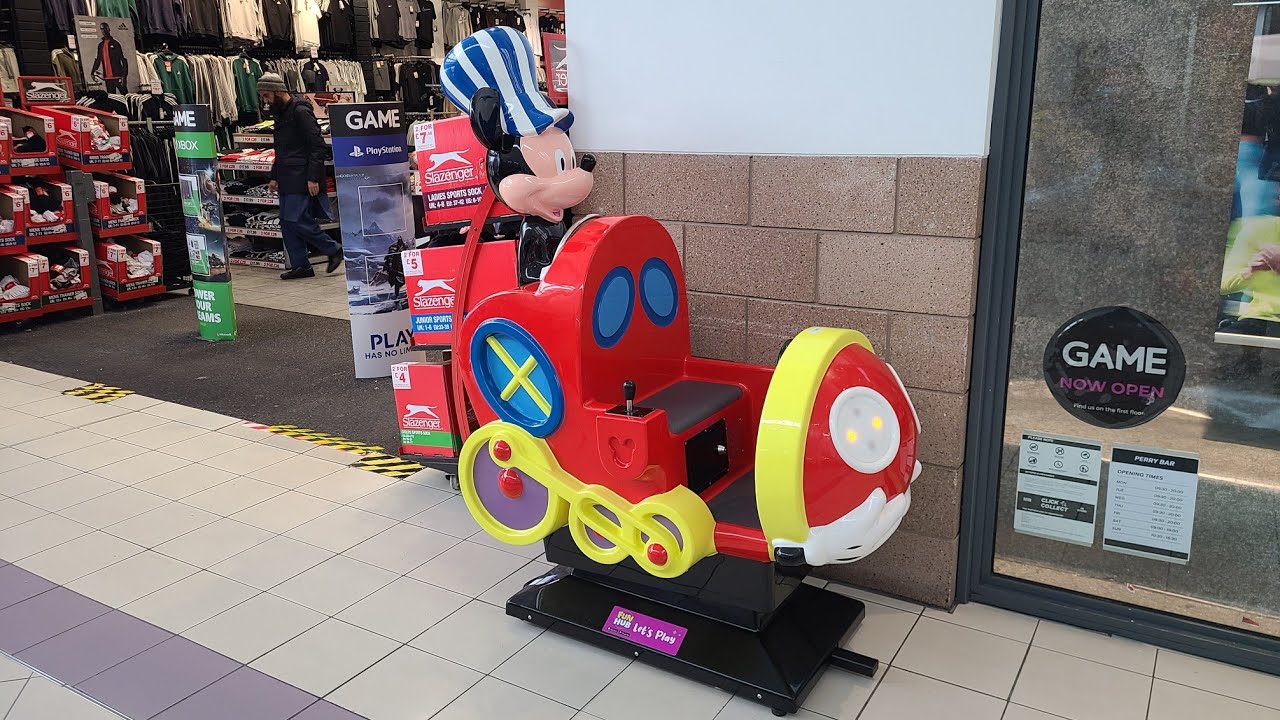 EMT Mickey Mouse Clubhouse Mickey's Mouses Train Contactless Operated Kiddie Ride