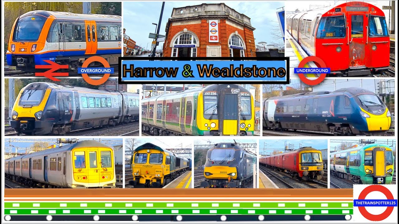 Trains at Harrow & Wealdstone [HRW] - WCML (07/03/2023)