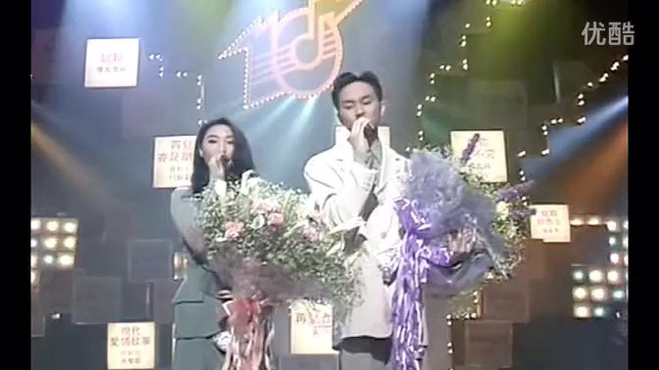 张智霖、许秋怡《现代爱情故事》现场版，好青涩