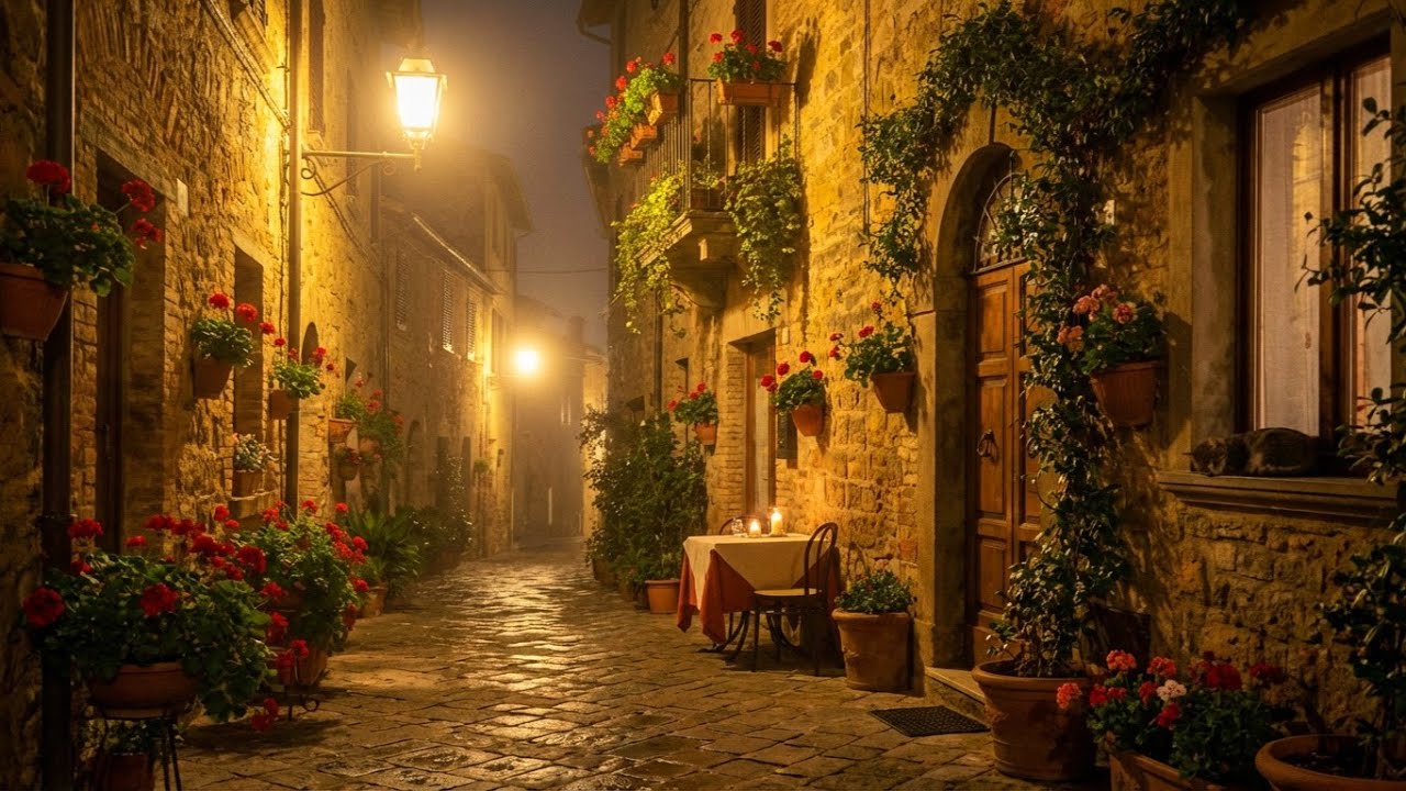 Mediterranean Italian Jazz Café Ambience – Calm Coastal Music for Work & Study