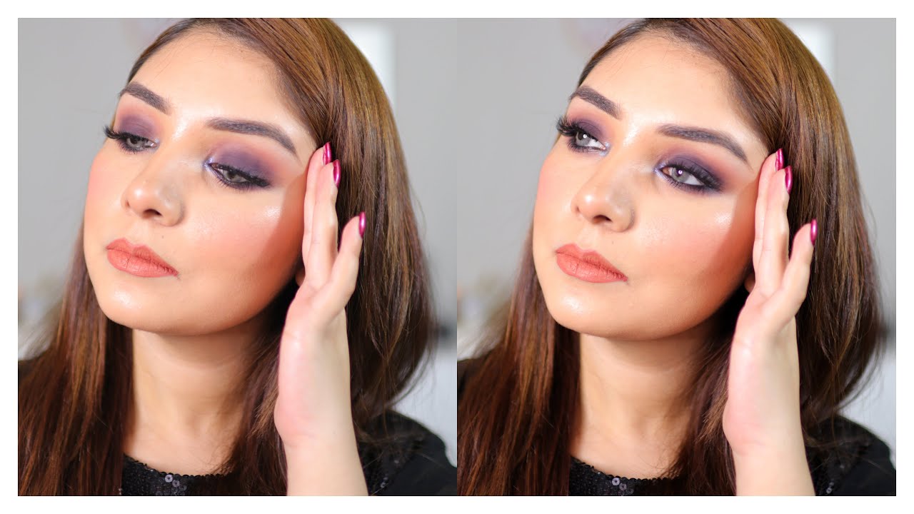Easy Quick Smokey Eye Makeup Tutorial by Nishoo Khan
