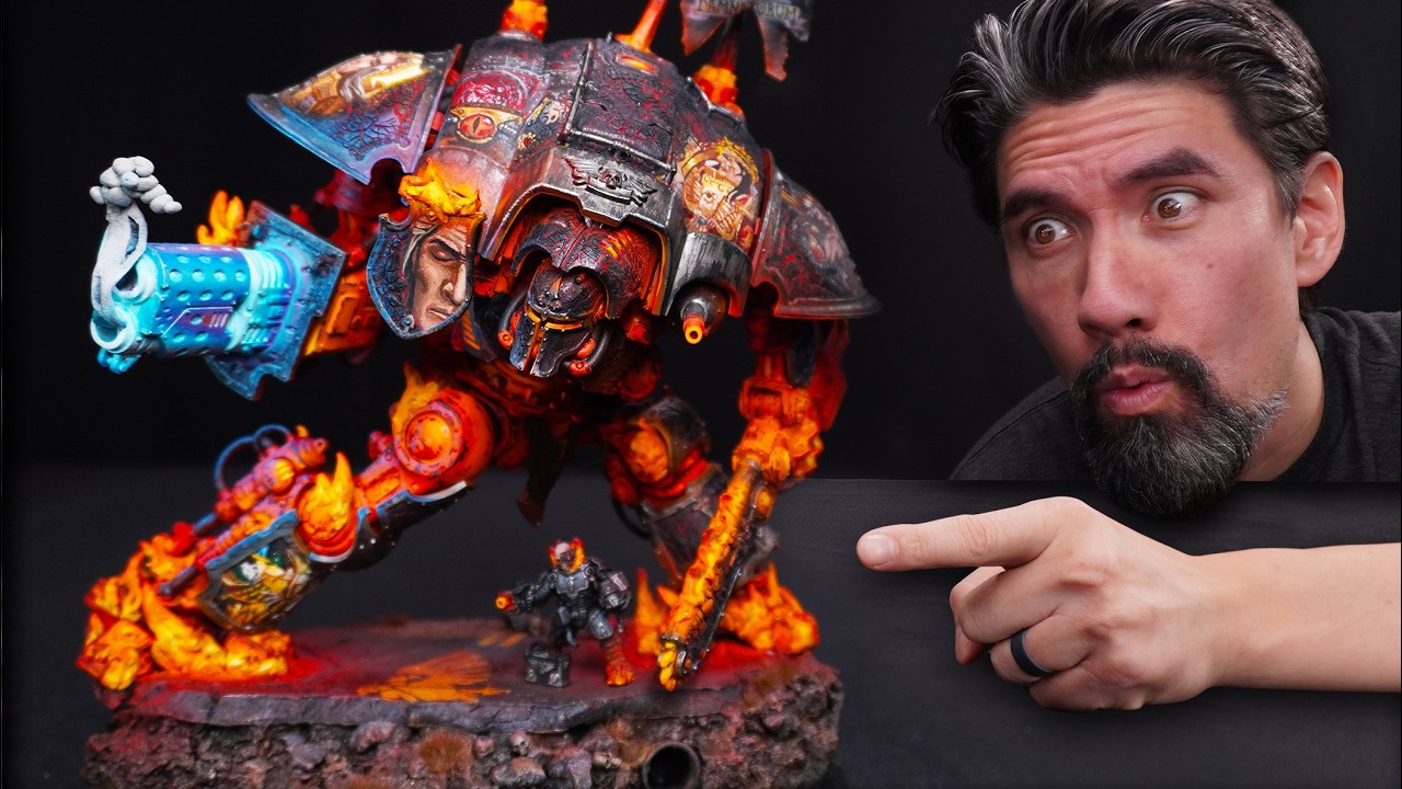Dave Explains Imperial Knight LORE & Showcases INSANE Conversion