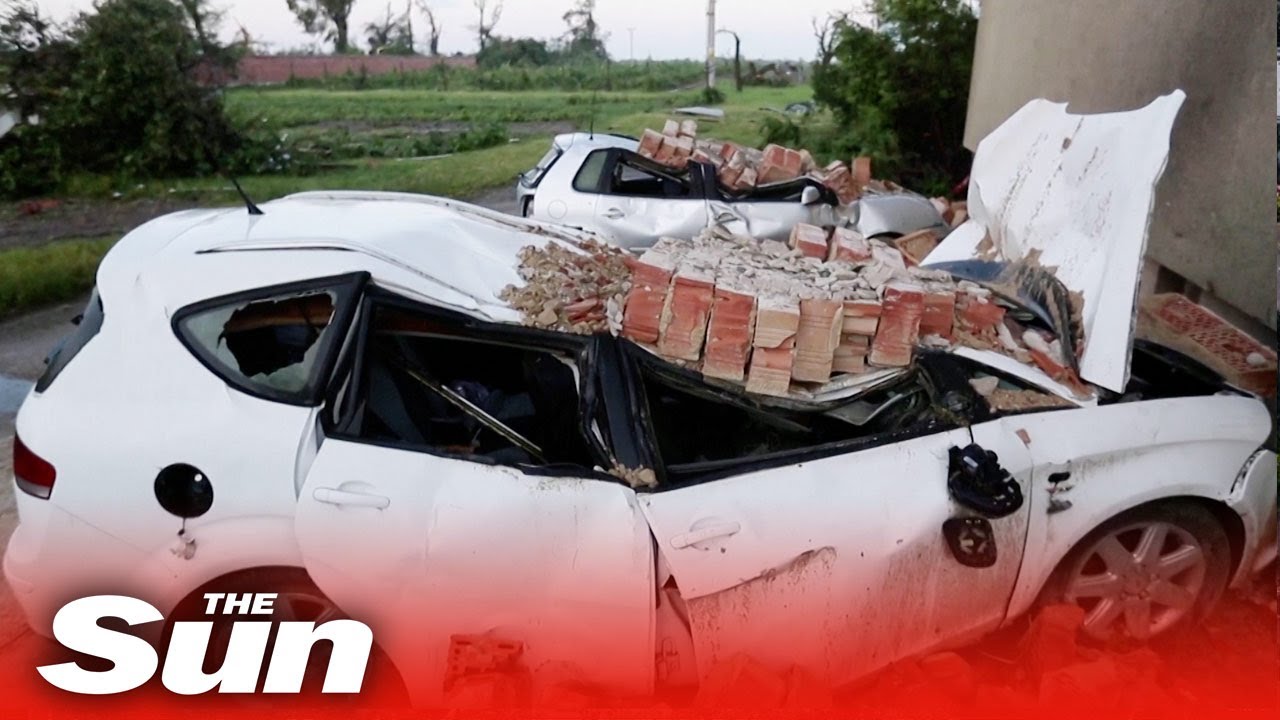 Czech tornado - Villages devastated after deadly storm