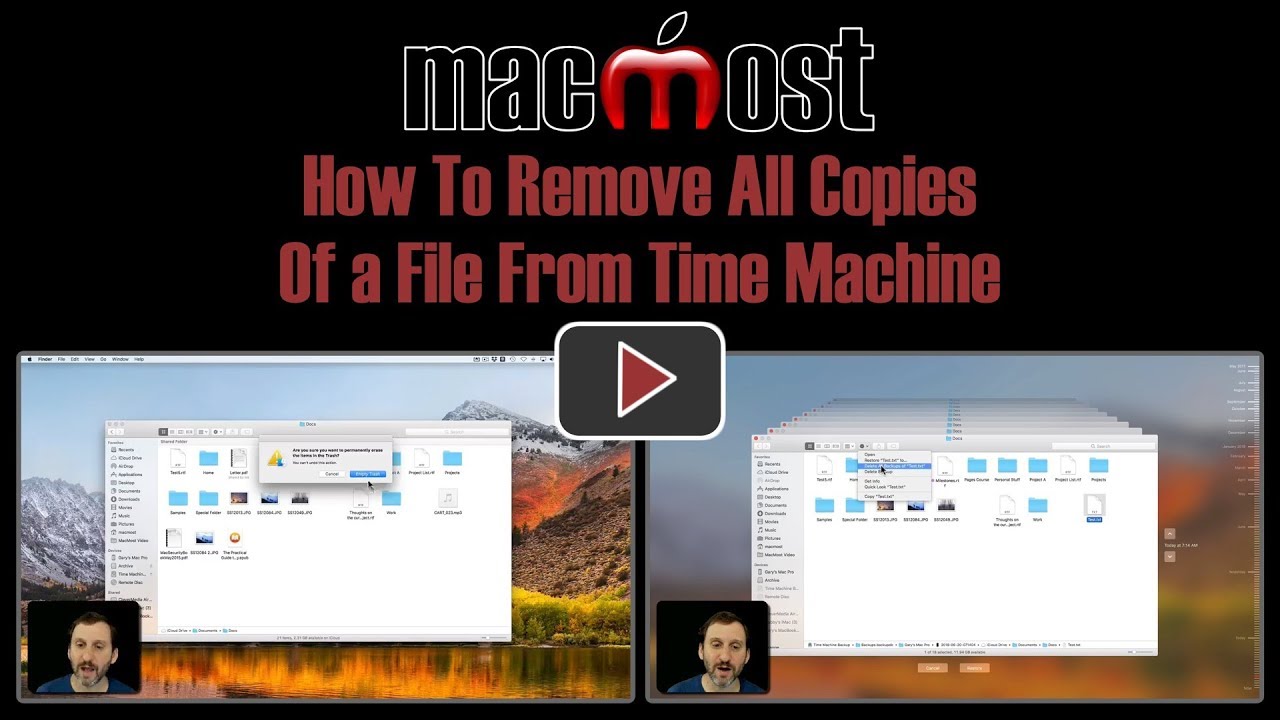 How To Remove All Copies Of a File From Time Machine (#1690)