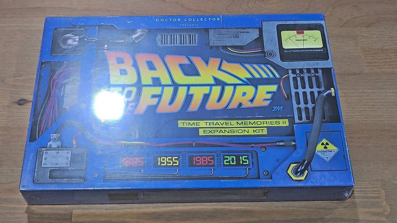 Back to the Future Expansion Kit II Unboxing &ndash; Doctor Collector Set