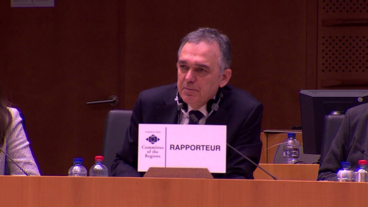 Enrico Rossi  - 116&deg; sessione plenaria - Comitato europeo delle regioni