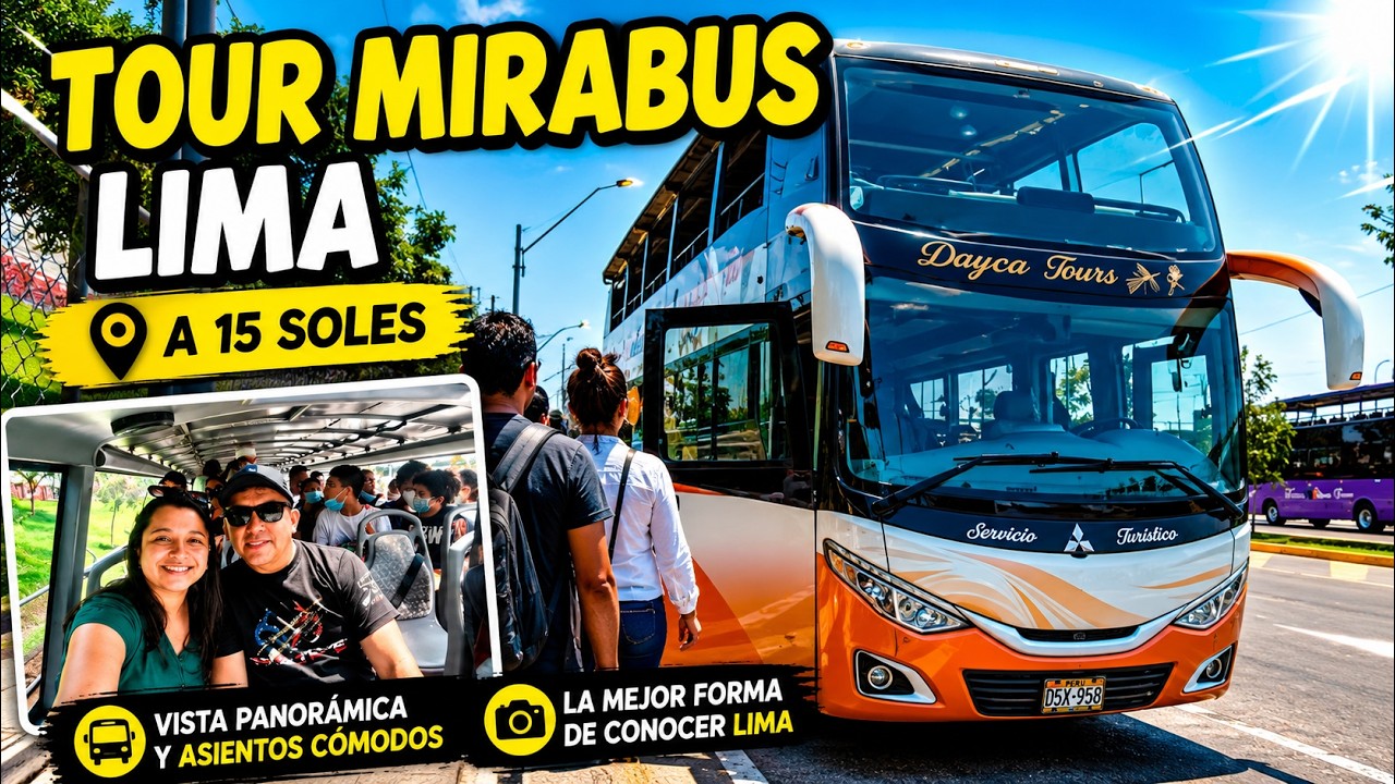 Recorre Lima en Mirabus a solo 15 Soles: ¡No te Pierdas el Asombroso Salto del Fraile!