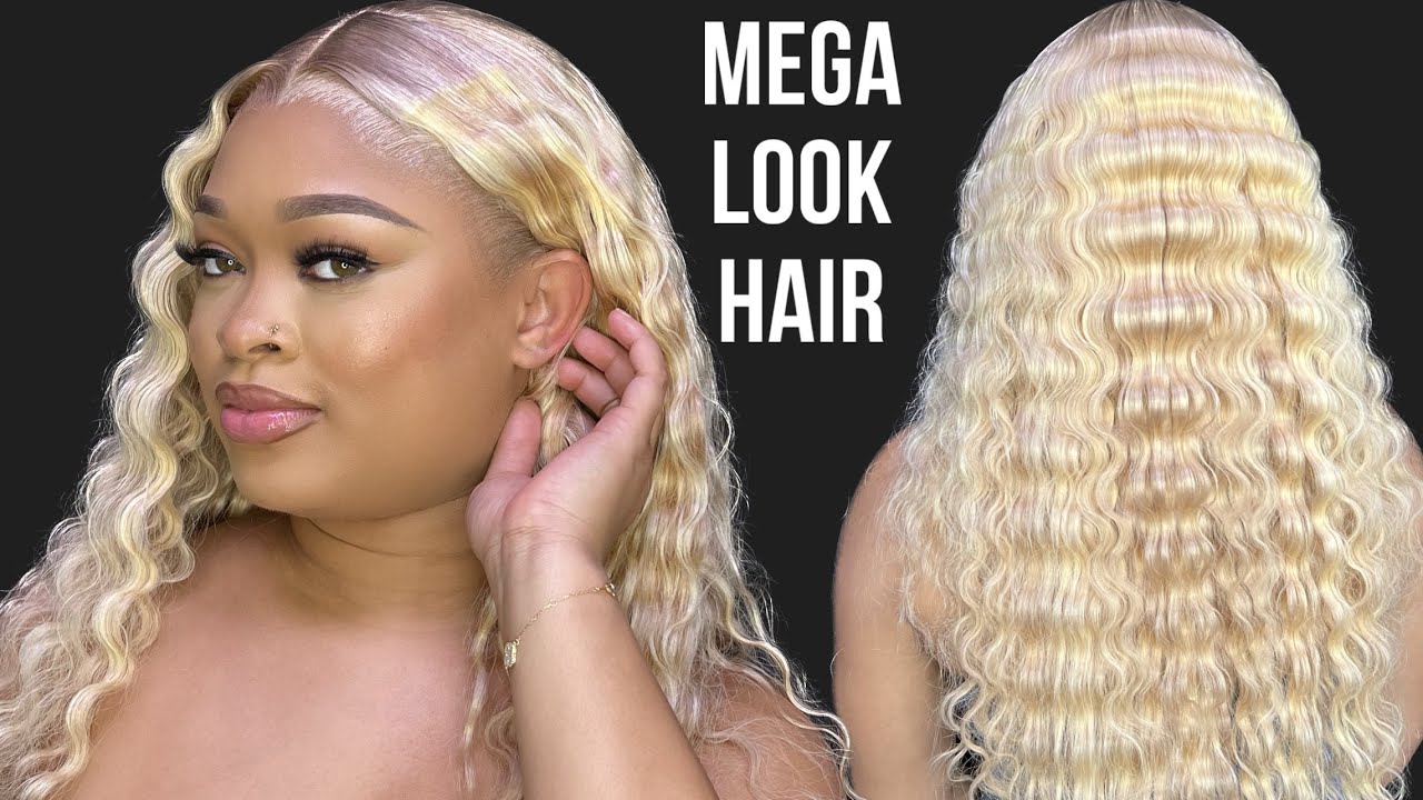 Ash Blonde Highlight Wig ft. MEGALOOK HAIR