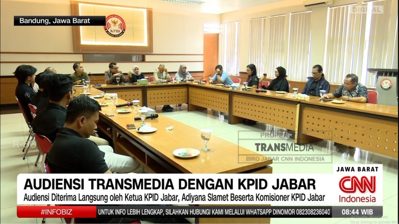 Silaturahmi dan Audiensi Transmedia dengan KPID Jawa Barat