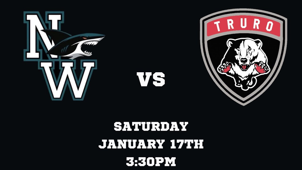 LIVE U15A New Waterford Sharks vs. Truro Bearcats