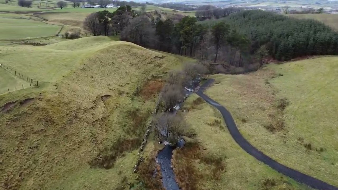 Long Cairn near Loanfoot farm Darvel