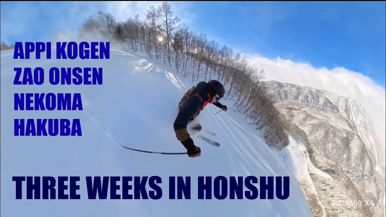 THREE WEEKS SKIING IN JAPAN 2025
