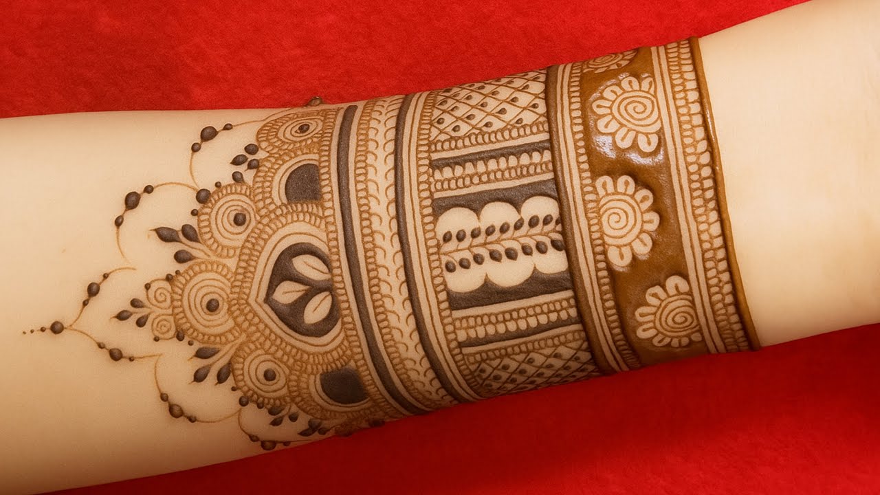 Gorgeous bridal mehndi design | Wedding special unique henna design | Full hand stylish mehndi art