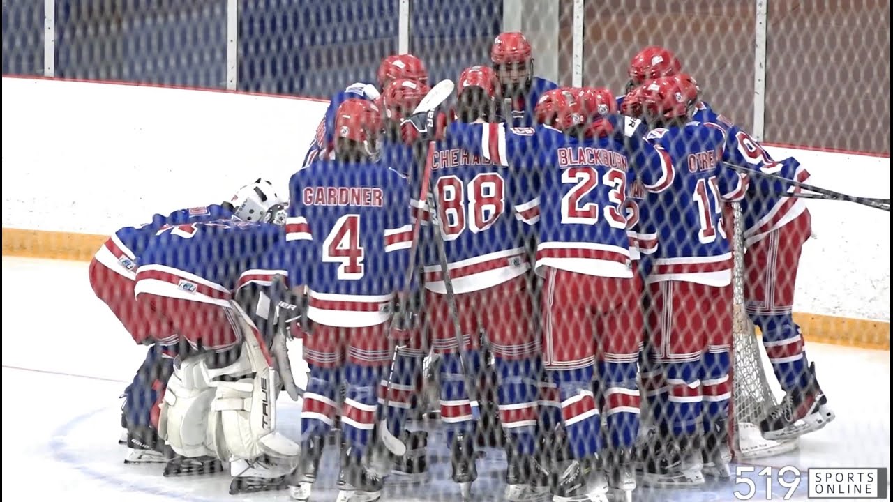Under 16 Hockey - Waterloo Wolves vs Kitchener Jr. Rangers