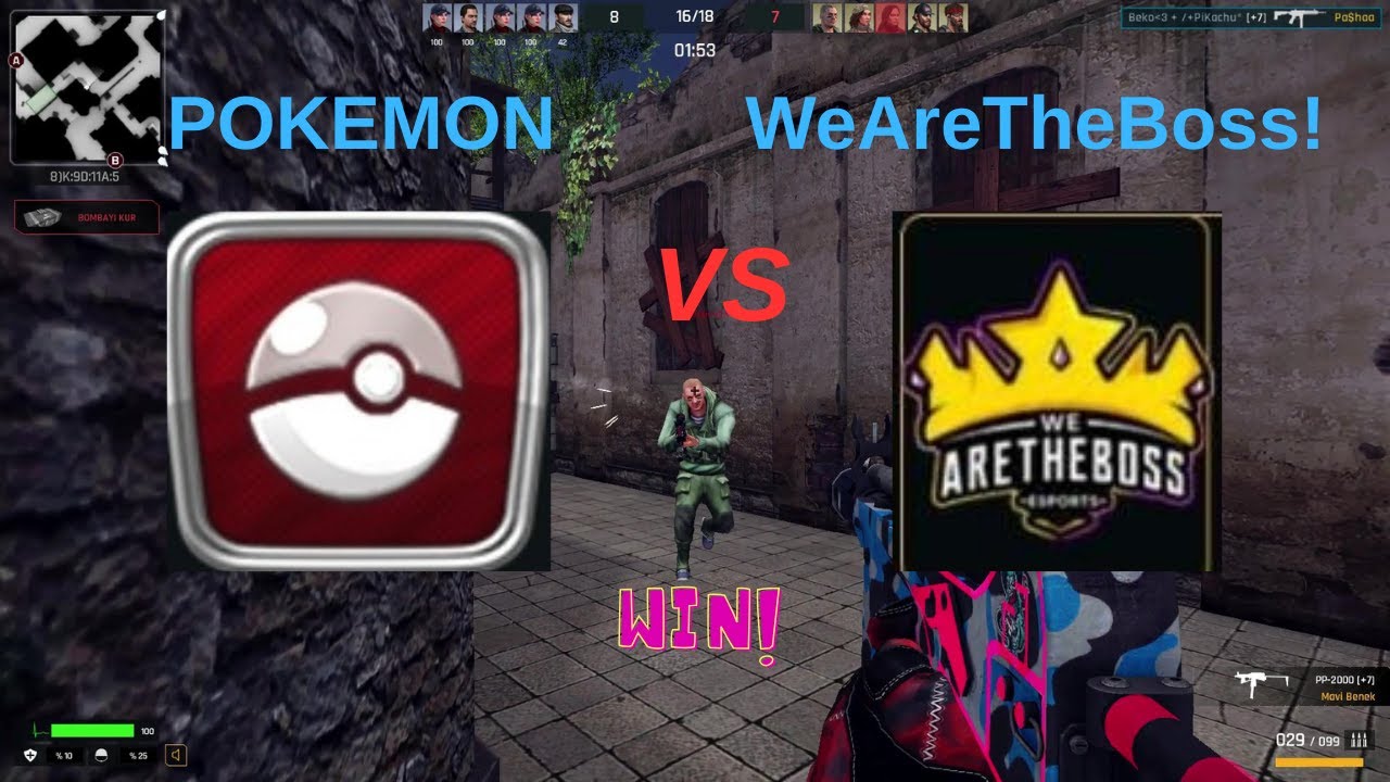 Pokemon VS WeAreTheBoss! ( Zula Rekabet Macı ) * Miral_AY
