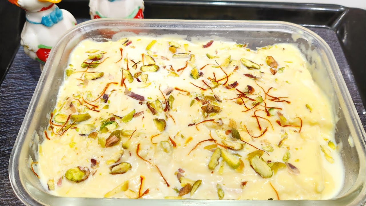 Eid Special Dessert | Arabian Pudding Easy Recipe