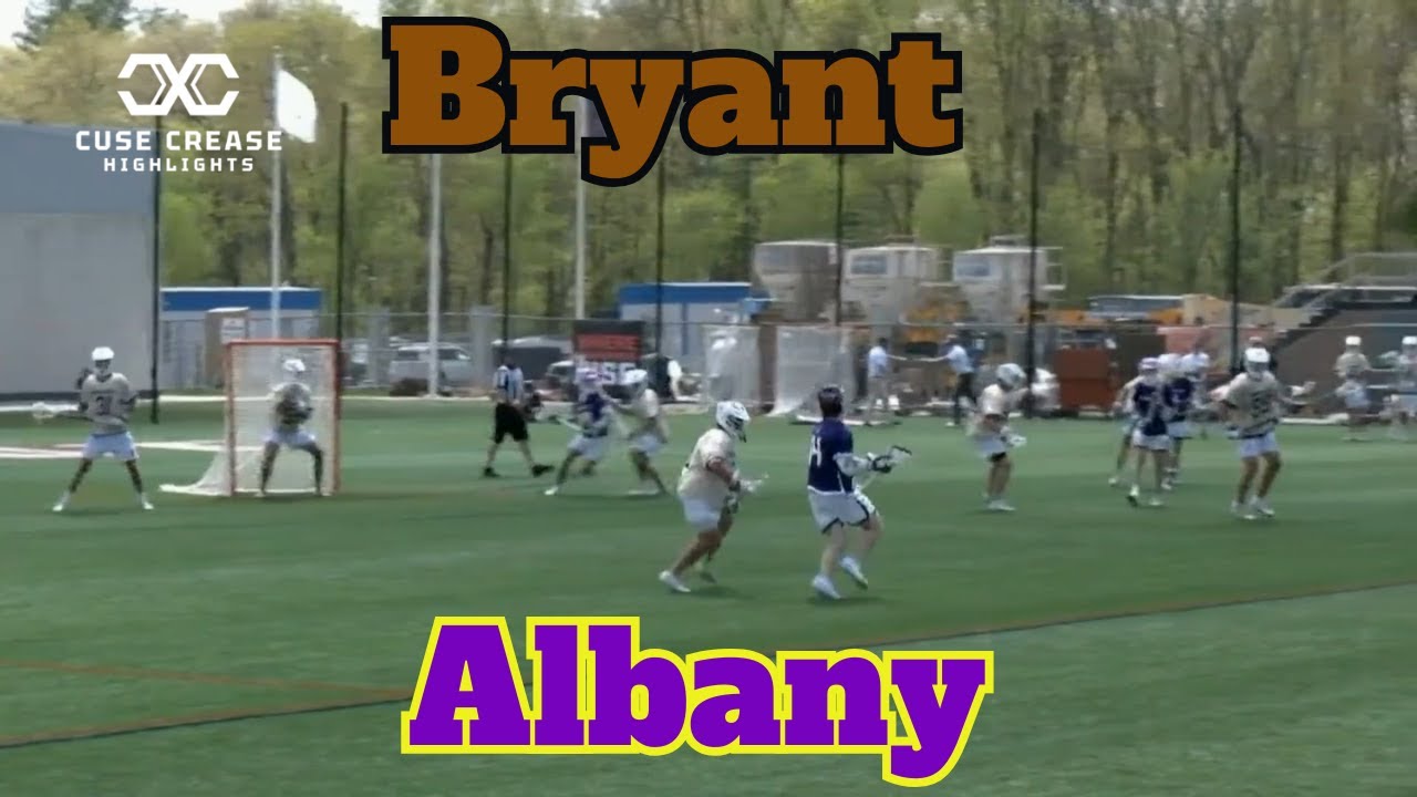 AE Championship Albany vs Bryant 2025 Lacrosse Highlights