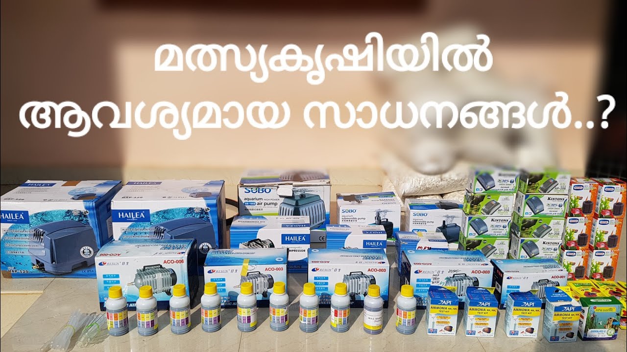 മത്സ്യകൃഷിയിൽ ഒഴിച്ചുകൂടാനാവാത്ത കാര്യങ്ങൾ.?