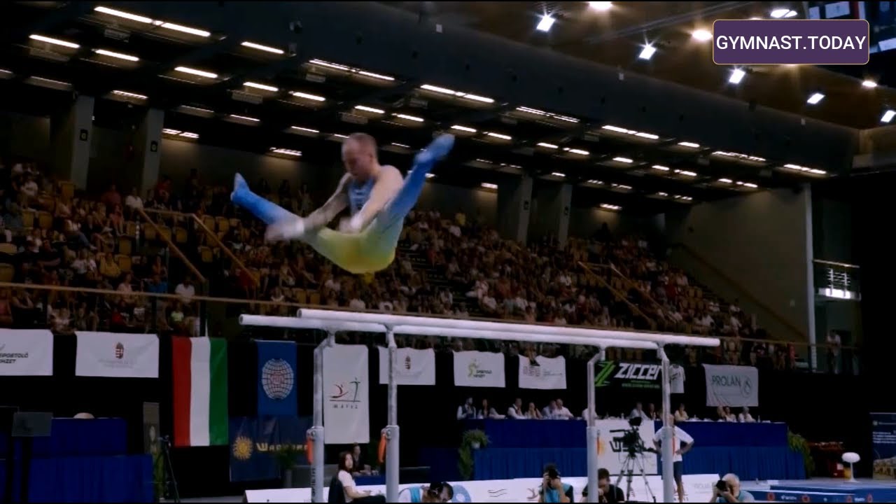 Top 3 in Men's Parallel Bars - 2023 Szombathely Gymnastics Challenge World Cup