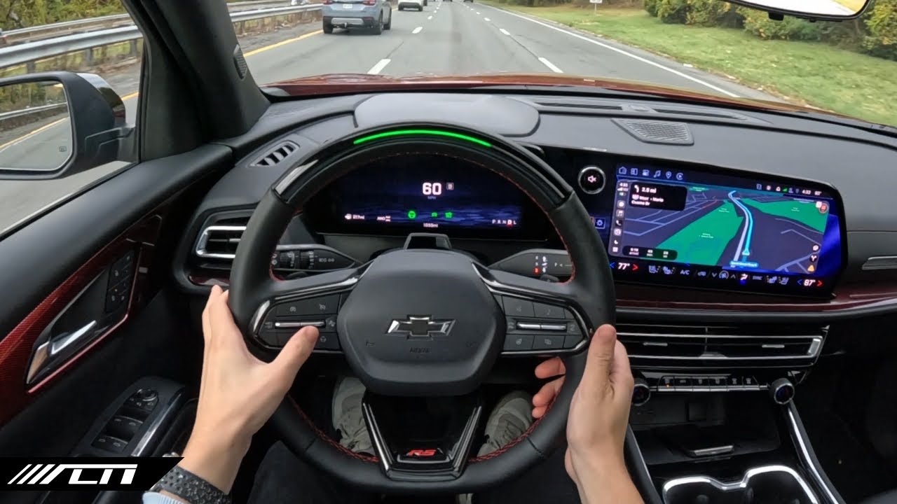 2026 Chevy Traverse RS AWD POV Drive /// Лучше с Supercruise
