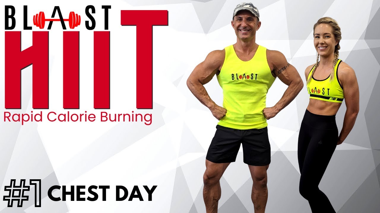 BLAST Rapid Calorie Burning HIIT Workout with Dumbbells #1 By Coach Ali