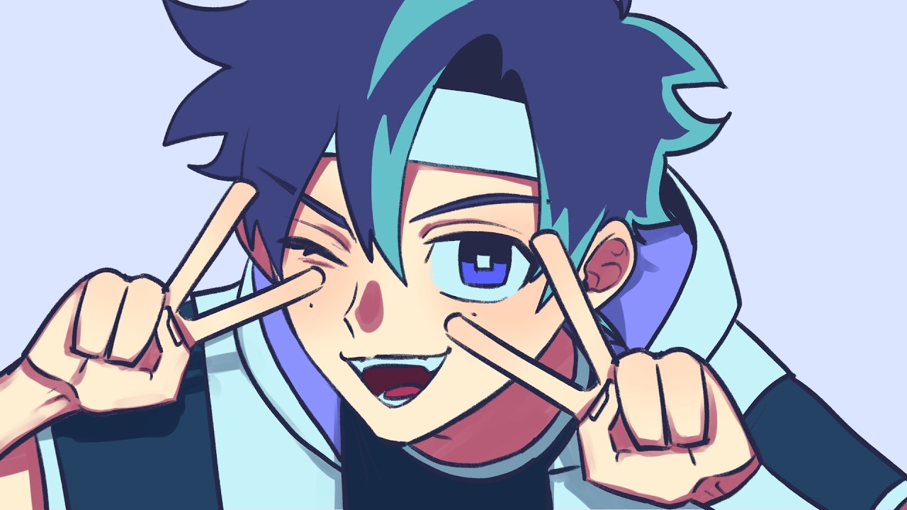 #DistrictV 用の絵を描く　ちょっとだけ