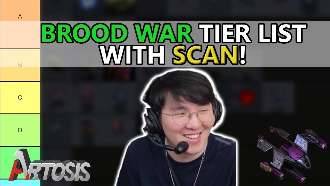 Scan Teaches Artosis HIS Brood War Unit Tier List!