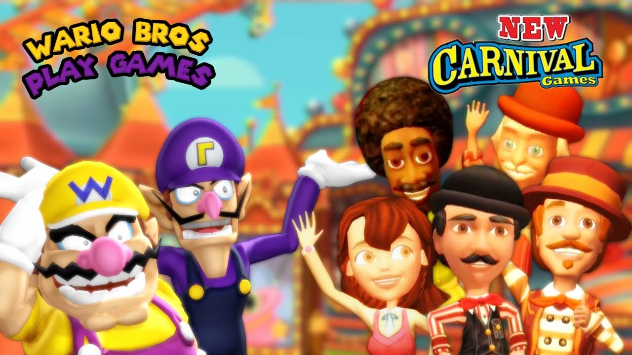 Wario Bros Play Games: New Carnival Games (Wii) #1