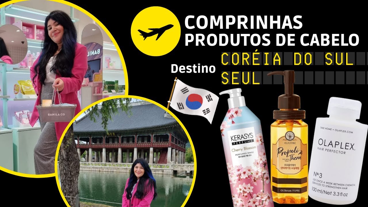 🇰🇷 COMPRINHAS PRODUTOS DE CABELO NA CORÉIA DO SUL : Seul e feira K-Beauty Expo