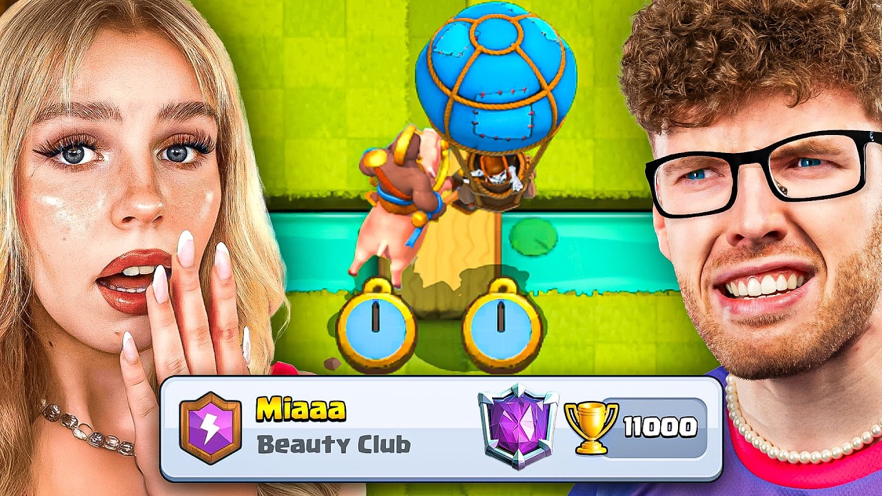 😱🤯ICH COACHE MIA in CLASH ROYALE... (und verzweifle)